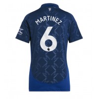 Echipament fotbal Manchester United Lisandro Martinez #6 Tricou Deplasare 2024-25 pentru femei maneca scurta